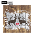 Stags In Love-陷入愛河 德國原裝進口【Paper+Design】餐巾紙哪裡買環保安全無毒不掉色蝶古巴特