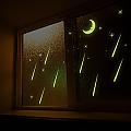 iStyle創意壁貼 流星雨夜光貼(小)