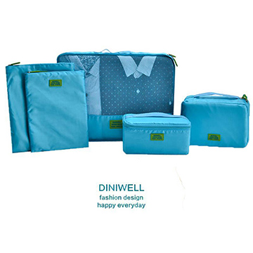 DINIWELL 二代網格旅行收納五件組