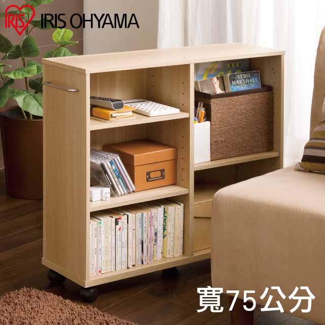 【IRIS OHYAMA】日本愛麗思開放式收納推車寬75公分系列 SYR-7520