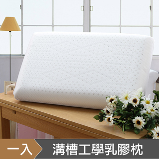 《HOYACASA》溝槽工學乳膠枕 (一入)
