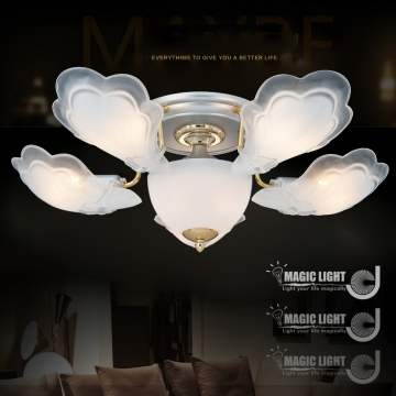 【光的魔法師 Magic Light】金天使 半吸頂五燈 臥室燈具 吸頂燈飾