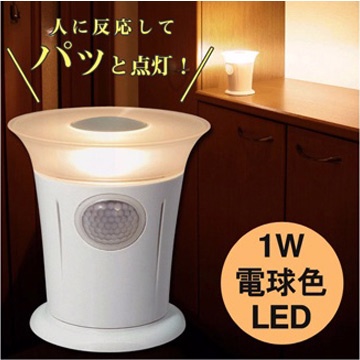 日本ELPA 和風造型人體感應LED燈(PM-L700)