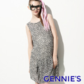 Gennie’s奇妮 甜心約會雪紡春夏孕婦洋裝(G1501)