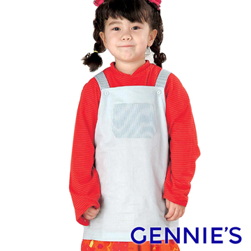 Gennie’s奇妮Babyhood-兒童電磁波防護吊帶背心-M(BQ25四色可選)110cm-130cm