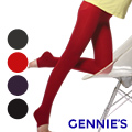 Gennie’s奇妮 時尚彈性厚棉孕婦踩腳/九分兩穿褲襪-四色可選(GM34)