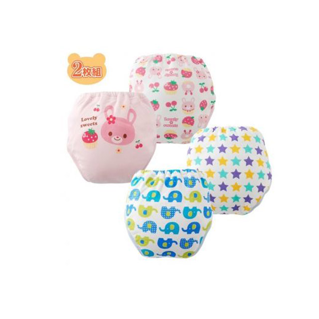 日本Chuckle Baby 6層系列幼兒訓練學習褲(一組2入)