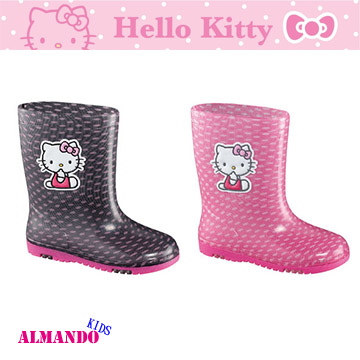 ALMANDO-KIDS●凱蒂HELLO KITTY兒童雨鞋