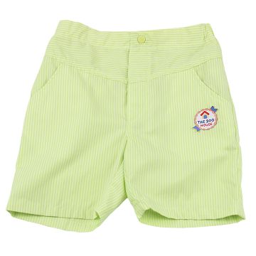 MYBABY小狗郊遊去系列五分褲(果綠色)
