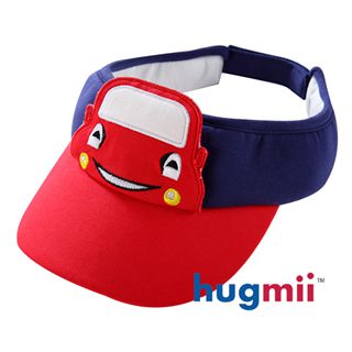 【hugmii】童趣造型休閒款中空帽_賽車