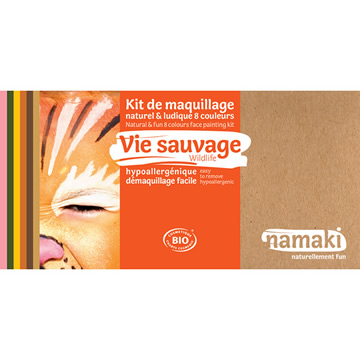 法國namaki-幼童天然彩顏嘉年華(野生動物-8色組)