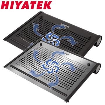 HIYATEK 12~16吋散熱座 HY-CF-6189(黑色/銀色 兩色任選)