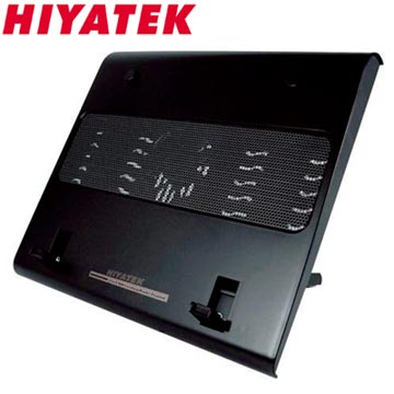 HIYATEK 二合一多功能筆電散熱座 HY-CF-6288 (黑色)