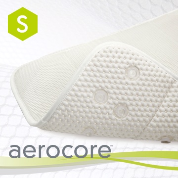 Microdry 《aerocore In-Tub Bath Mat》3D舒適浴缸墊 【珍珠白/S】