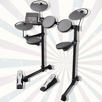 『YAMAHA 山葉電子鼓 DTX-400K DTX400K』輕巧可收納練習表演的最佳幫手