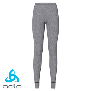 【瑞士 ODLO】Warm 排汗保暖型內搭褲 女款 麻灰 #152041