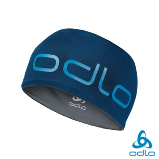 ODLO 保暖型 CERAMIWARM 雙面頭帶 海神藍/鋼鐵灰
