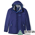 【ATUNAS 歐都納】GORE-TEX+POLARTEC兩件式刷毛男外套(防風/防水/透氣/保暖A1-G1444M深藍)