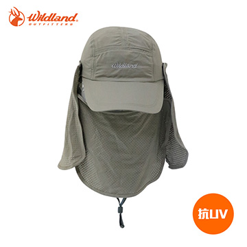 WildLand 中性抗UV多功能棒球帽W1031︱82卡其色