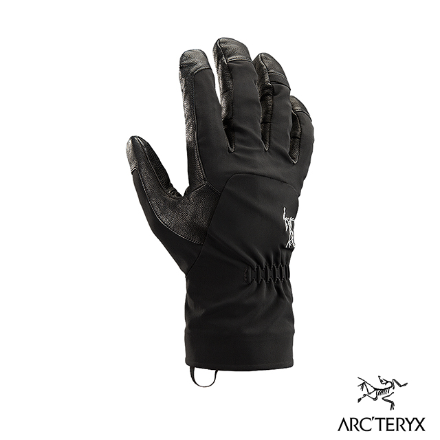 Arcteryx 始祖鳥 Venta AR GORE-TEX 防風軟殼手套 黑
