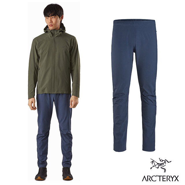 Arcteryx 始祖鳥 男 Trino SL 防風 軟殼長褲 氣層藍
