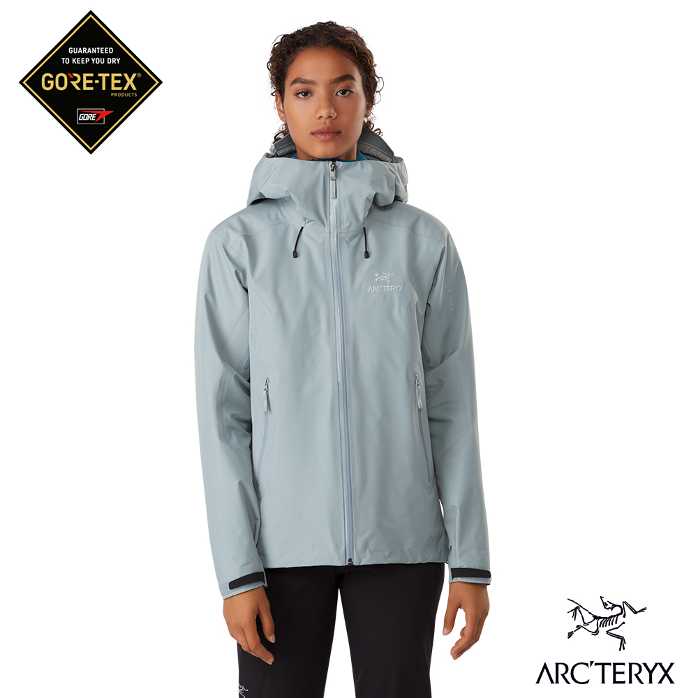 Arcteryx 始祖鳥 女 GORE-TEX Beta LT 防水外套 銀翼灰