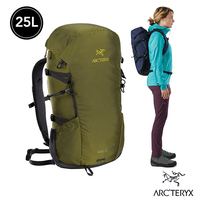 Arcteryx 始祖鳥 Brize 25L 輕量登山背包 叢林綠