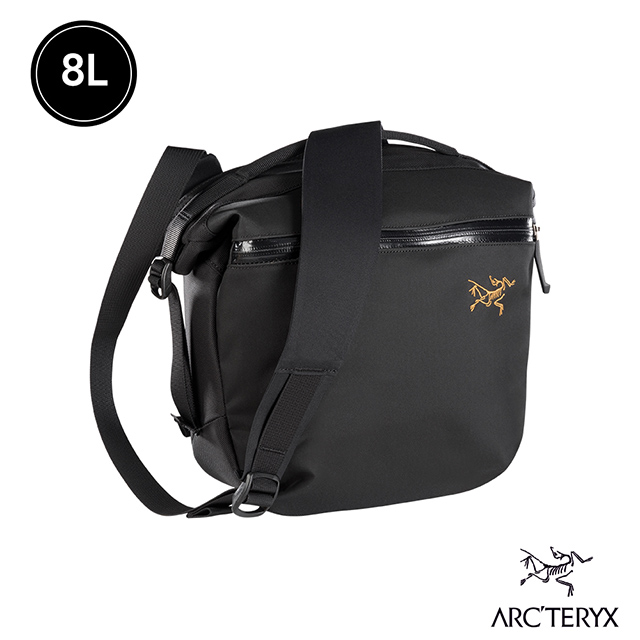 Arcteryx 始祖鳥 Arro 8L 多功能斜背包 黑