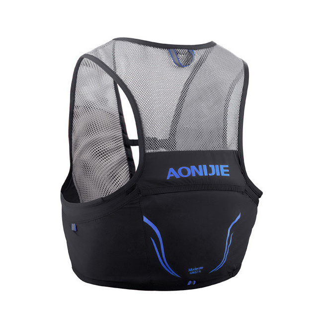 奧尼捷 AONIJIE 輕量單車越野跑步背心背包2.5L (軟水壺另購) 黑藍馬拉松/運動/騎行/慢跑/登山/健行/越野賽