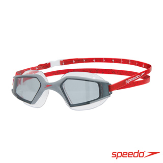 SPEEDO 成人進階泳鏡Aquapulse Max 2 熔岩紅