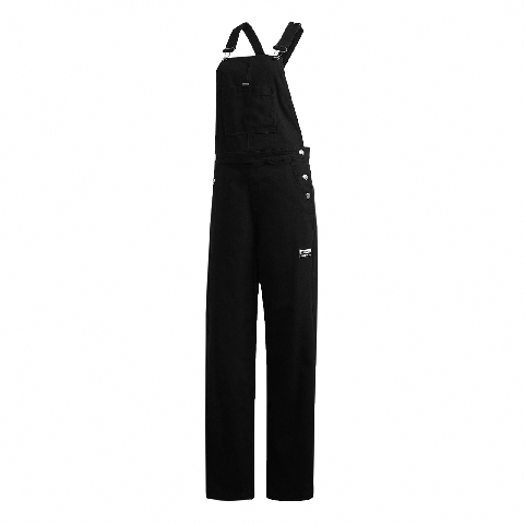 adidas 吊帶褲 R.Y.V. Dungarees 女款 愛迪達 三葉草 連身褲 流行 穿搭 黑 紅 白 GD3877 GD3877