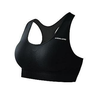【CABALLERO】女款短版運動背心 黑
