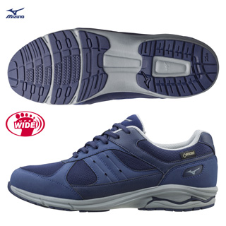 【美津濃MIZUNO】B1GC182614 (深藍) LD AROUND M G-TX 超寬楦健走鞋