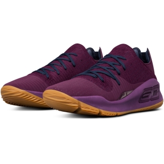 【UNDER ARMOUR】男 Curry 4 Low籃球鞋 紫紅