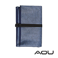 AOU 台灣製造大尺寸野餐墊 防水露營墊 (藍色素面) 66-022D1
