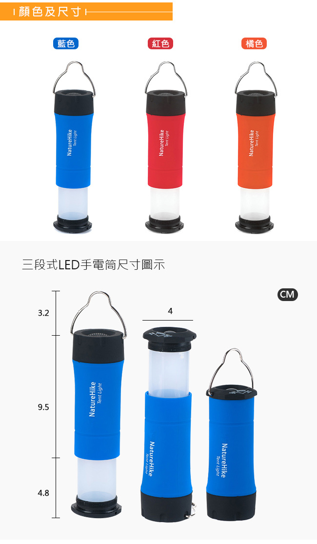 Promo (Naturehike)Naturehike three stage multi function power