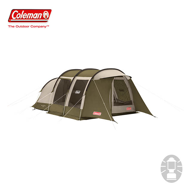 【Coleman】綠橄欖版隧道式2-Room / LDX套裝組 / CM-33801M000