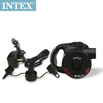 INTEX 3合1可蓄電充氣幫浦110V+12V+蓄電池(66621)