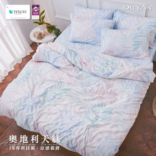 《DUYAN 竹漾》天絲雙人加大床包被套四件組- 菲拉赫