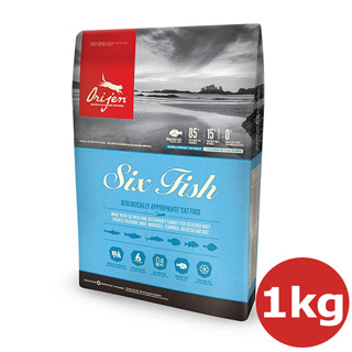 Orijen渴望-六種魚愛貓 1kg