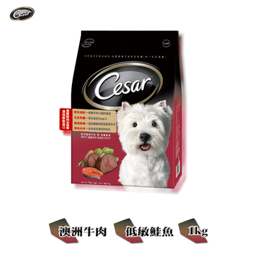 西莎 精緻乾糧-澳洲牛肉與低敏鮭魚 1kg