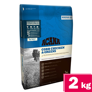 愛肯拿-無穀潔牙成犬-放養雞肉&新鮮蔬果2kg