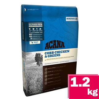 愛肯拿-無穀潔牙成犬-放養雞肉&新鮮蔬果1.2kg