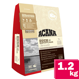 ├愛肯拿┤無穀單一蛋白低敏-美膚鴨肉巴特利梨1.2kg