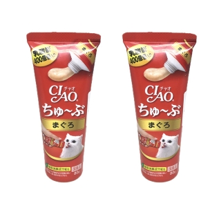 日本 CIAO 乳酸菌肉泥膏 CS-151 鮪魚 80g x 2入
