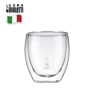 【BIALETTI】雙層隔熱玻璃杯-250ml