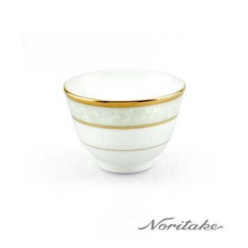 【Noritake】花舞春風金邊茶杯
