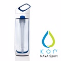 KOR water 水瓶- Nava Sport 650ml-藍白