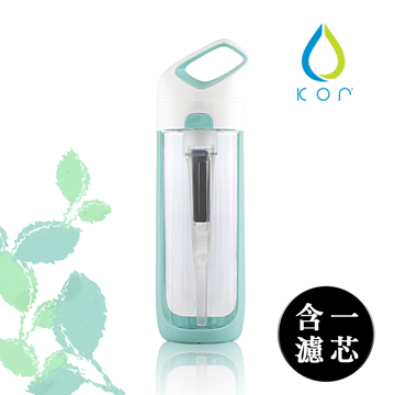 KOR NAVA filter 隨身濾水瓶 嫩芽綠/ 700ml(內含濾芯*1)