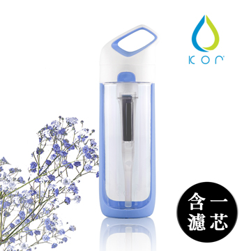 KOR NAVA filter 隨身濾水瓶 紫羅蘭/700ml (內含濾芯*1)